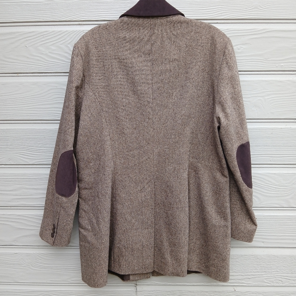 Tweed ,Wool, Patch Elbow Jacket - image 5